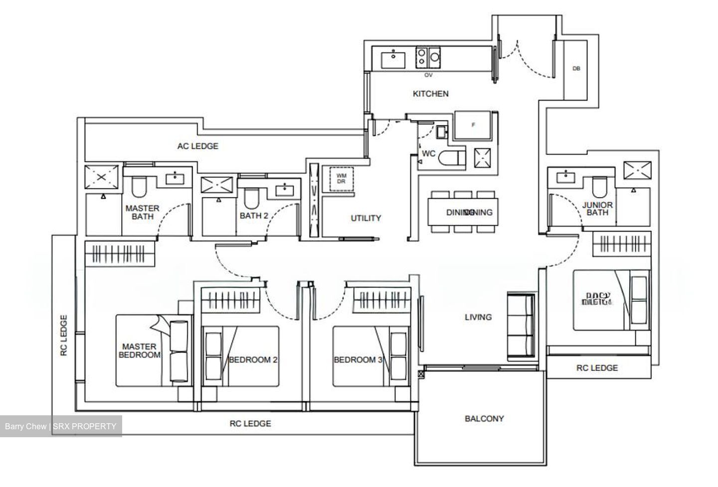 Hillhaven (D23), Apartment #563052611